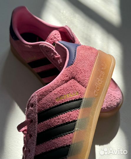 Adidas Gazelle Indoor Bliss Pink (розовые) 36-40