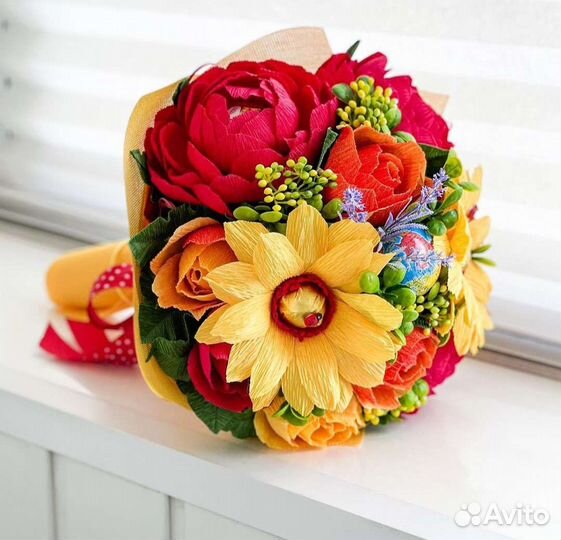 Букеты из конфет