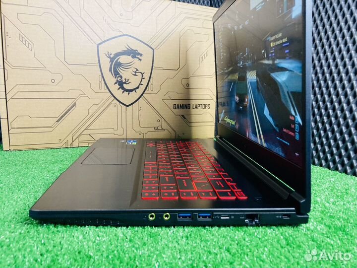 Игровой ноутбук MSI i5 RTX 3050