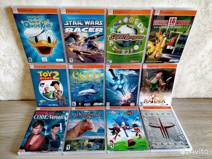 Диски, игры для Sega Dreamcast
