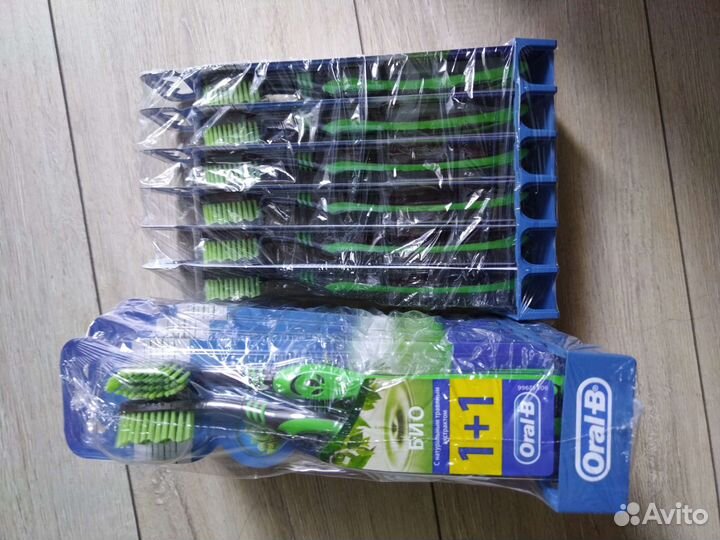 Зубные щётки oralb био, 12шт