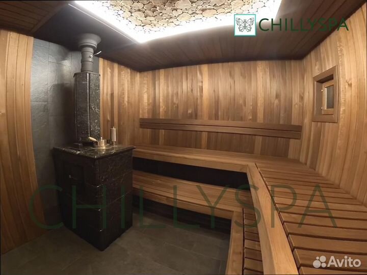 Баня в современном стиле с гарантией