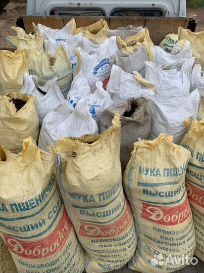 Перегной коровий с конским