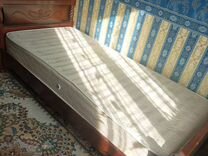 Кровать однаспальная с матрасом бу