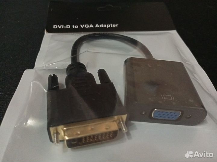 Переходник конвертер адаптер DVI (D/I) hdmi VGA DP