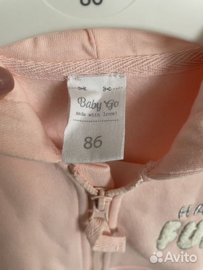 Кофточка для девочки 86