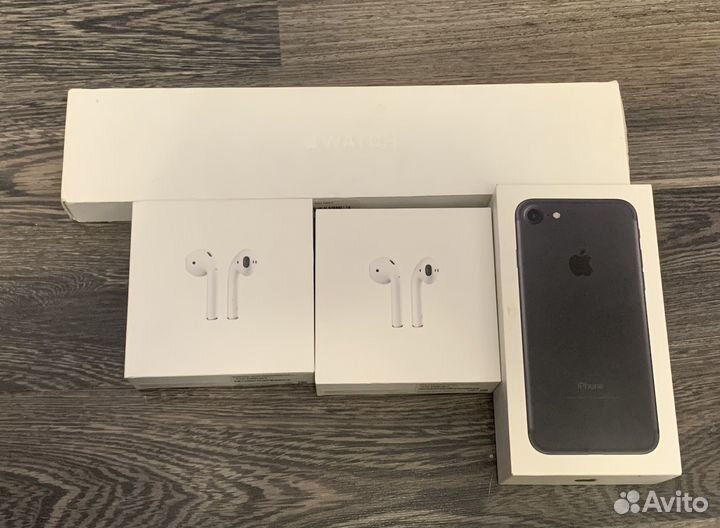 Коробки от техники apple