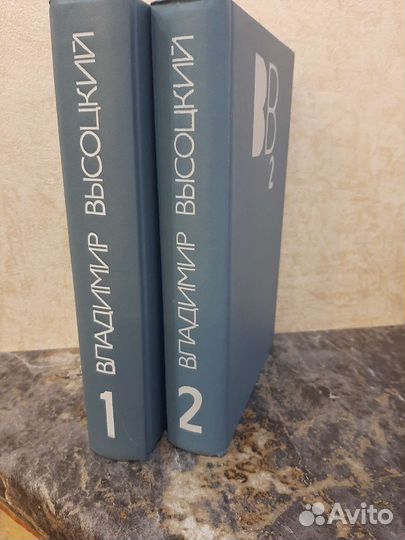 Книги в 2х томах Высоцкий