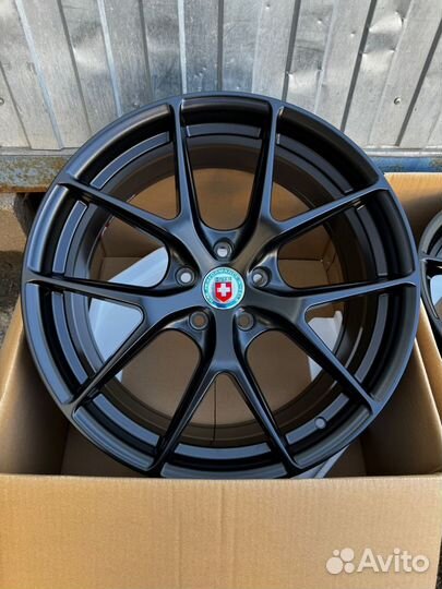 Диски R17 5x112 HRE P101 Черный матовый