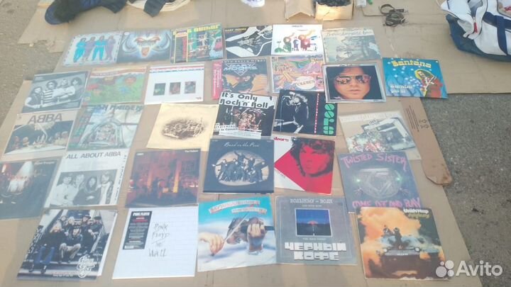 Грампластинки рок коллекция