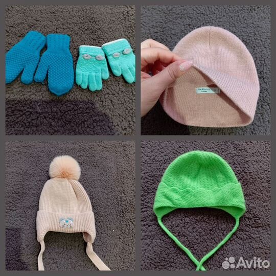 Детские вещи пакетом на девочку 62, 74, 80