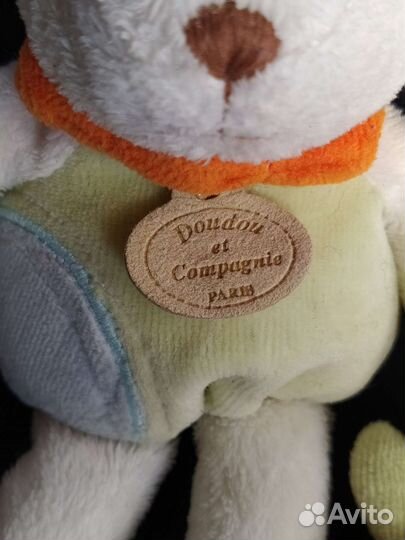 Мягкая игрушка заяц пр. Франция