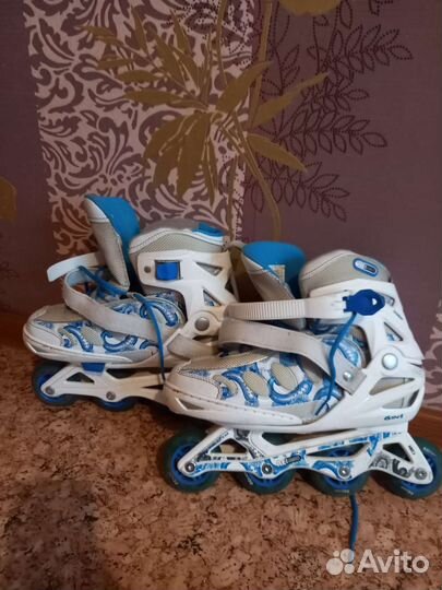 Ролики раздвижные Reaction +защита