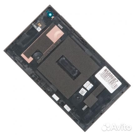Задняя крышка для Asus ME572CL-1A, черная ME572CL