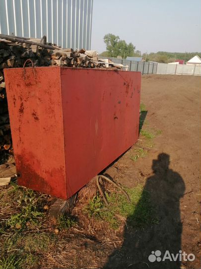 Бак для воды металлический