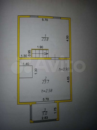 Дом 120 м² на участке 16,5 сот.