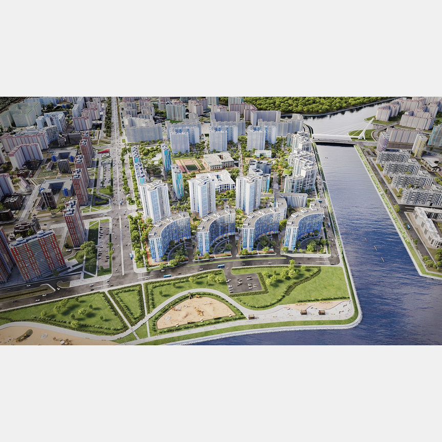 3-к. квартира, 87 м², 6/24 эт.