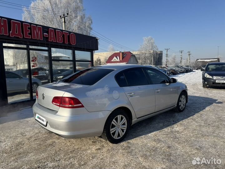 Volkswagen Passat 1.4 МТ, 2011, 297 000 км