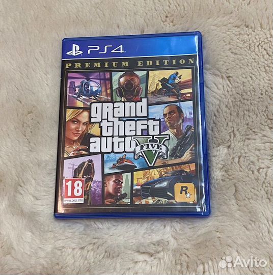 Gta 5 PS 4 Диск