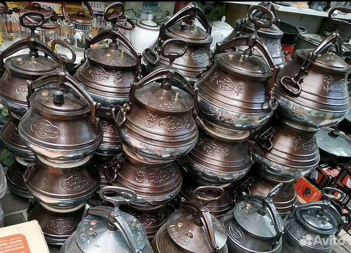 Афганские казаны с гарантией чёрные, двухцветные