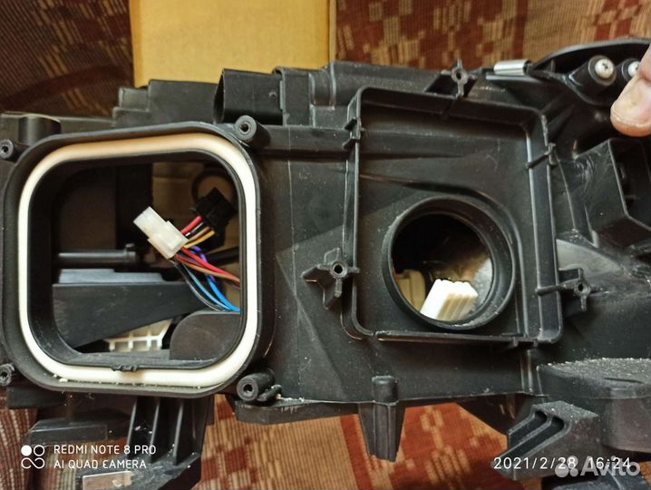 Новая фара левая Ауди а4 b8