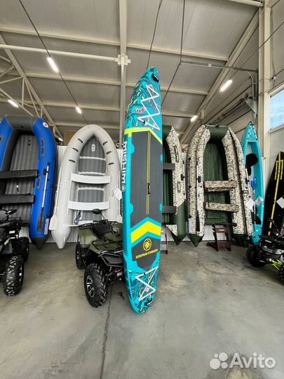 SUP (сап) Доска mishimo PRO-MAX Light Teal 11,6’