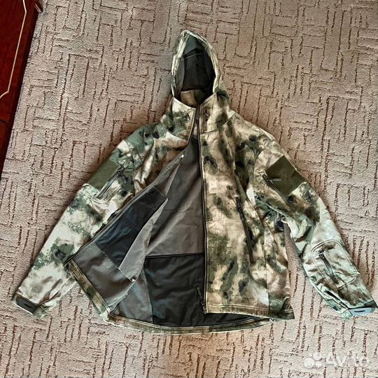 Костюм тактический мох на флисе