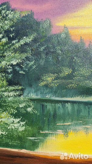 Картина маслом на холсте