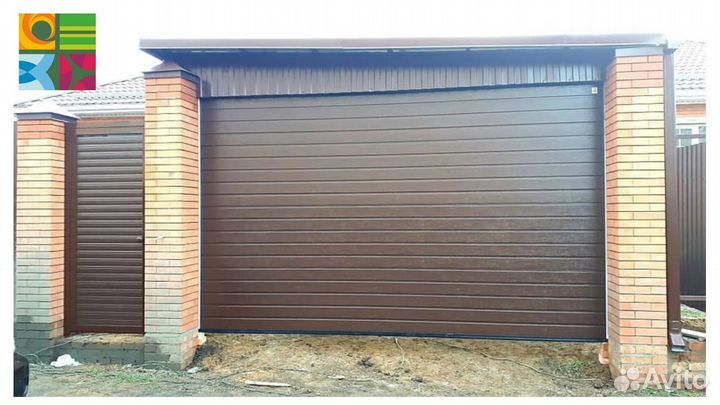 Секционные ворота alutech