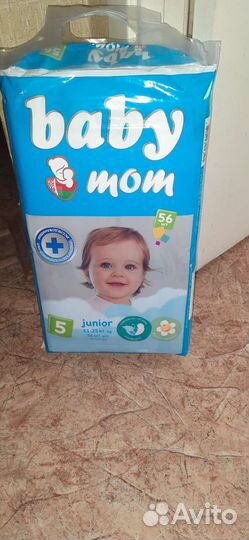 Подгузники Baby mom 5