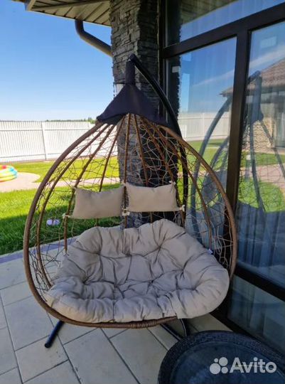 Подвесное кресло кокон для двоих