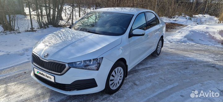 Skoda Rapid 1.6 МТ, 2021, 98 765 км