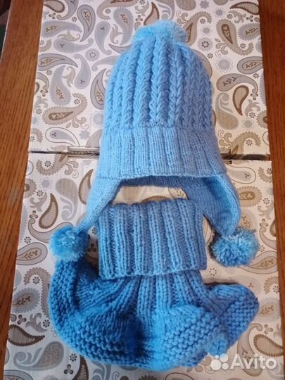 Шапка женская вязанная