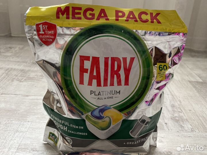Капсулы Fairy platinum 60 штук