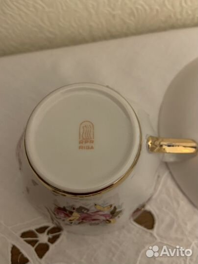 Чайные пары от сервиза Сигулда