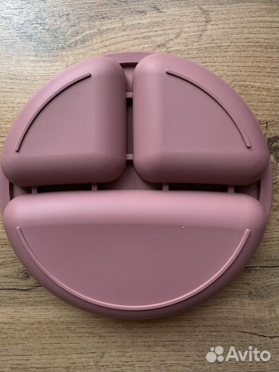 Посуда силиконовая детская 2 цвета