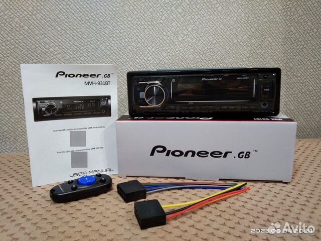 Автомагнитола "Pioneer.Gb" 1din с Bluetooth