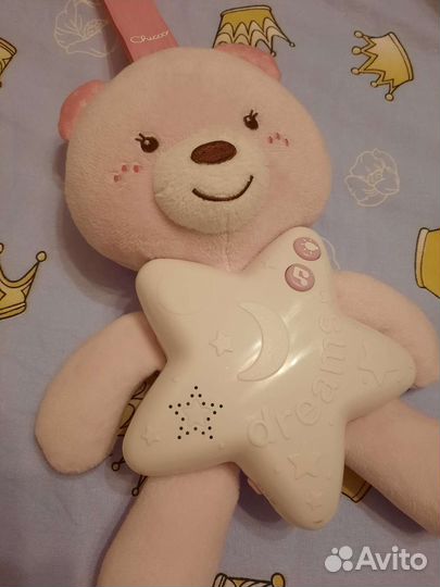 Ночник Chicco Dreams медвежонок