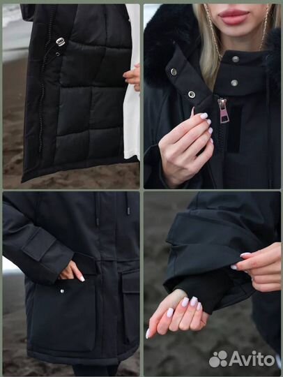 Парка зимняя женская хл (Арт.36396)