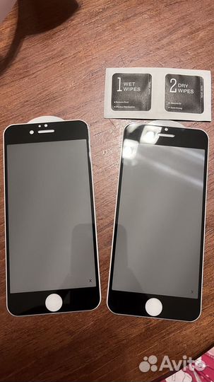 Стекло защитное антишпион на айфон 5s