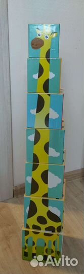 Пирамида из кубиков