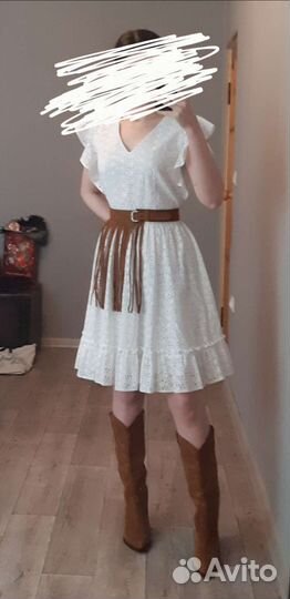 Казаки Zara сумка кросс-боди Mango пояс Mango