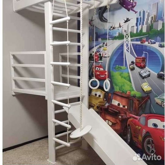 Детский спортивный комплекс с балконом