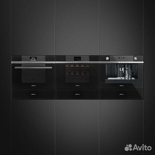 Духовой шкаф электрический компактный smeg SF4104VCN