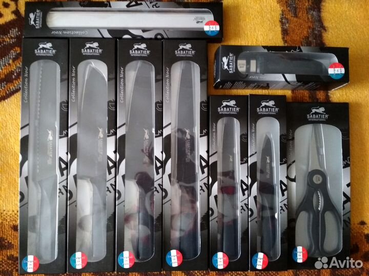 Набор ножей с подарком и ножи отдельно