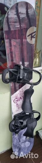 Сноуборд комплект Rossignol крепление Burton