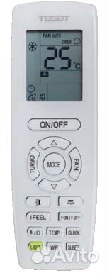 Сплит-система Tosot Natal inverter+Wi-Fi от Gree