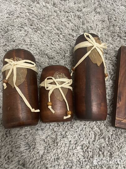 Подсвечник дерево