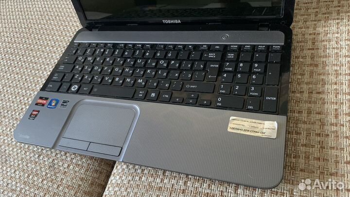 Toshiba с офиса игровой на SSD 2 ядра HD7610M 2gb