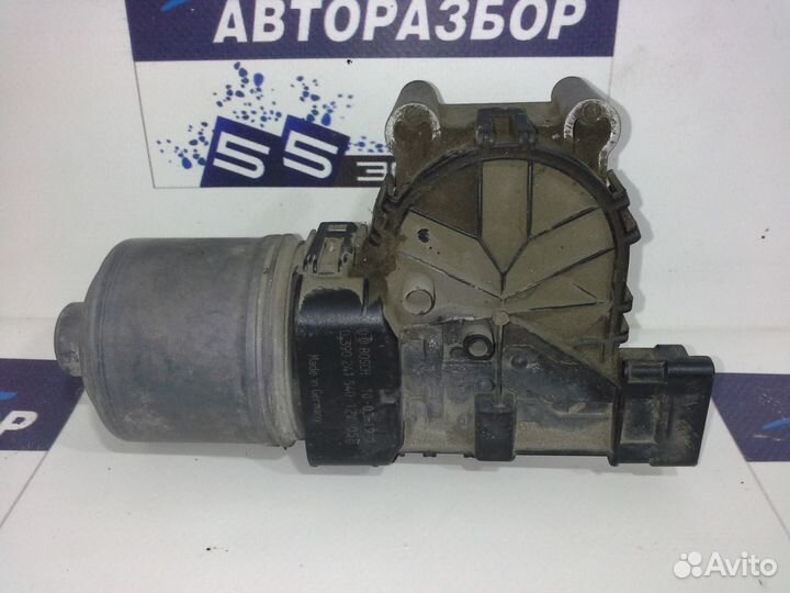 Мотор стеклоочистителя переднего Peugeot 207